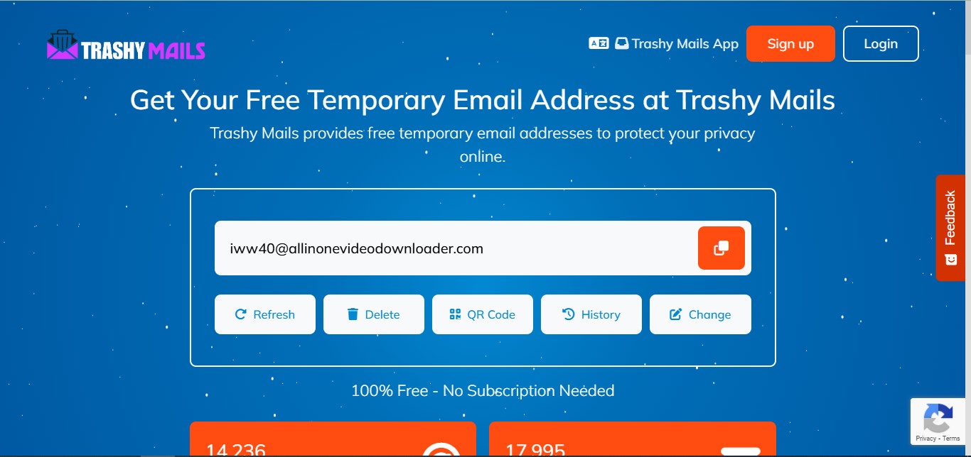 TrashyMails - Free Temporary Email Service